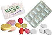 Pfefferminz, Traubenzucker, Brause,