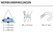 4111 Midsize-Stockschirm ALU light10 Colori
