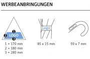 7112 AC Stockschirm PURE transparent