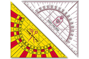 Geo-Dreieck GD 20 - satiniert