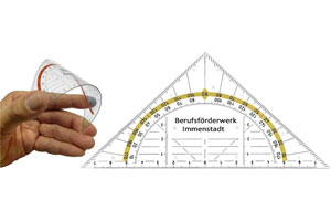 Geo-Dreieck - semi flexibel - unzerbrechlich