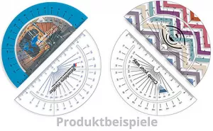 Halbkreis Winkelmesser / Radienschablone