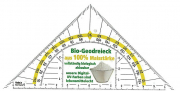 Geo-Dreieck aus BIO-Granulat