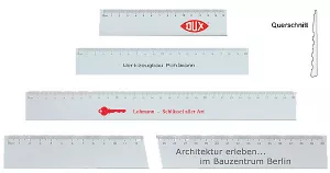 Aluminium Flachlineale