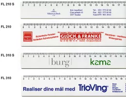 Flachlineale bis 30 cm