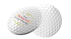Radiergummi "Design Golfball"
