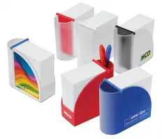 Zettelbox "Design" mit Köcher