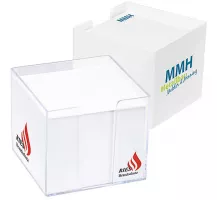 Zettelbox "Epsilon" - Vollton oder transparent