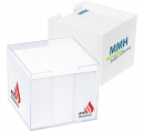 Zettelbox "Epsilon" - Vollton oder transparent