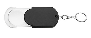 Taschenlupe mit Schlüsselring 
