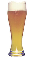 Klassisches Weizenbierglas