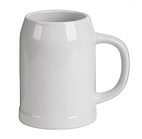 STEINZEUG BIERKRUG weiß