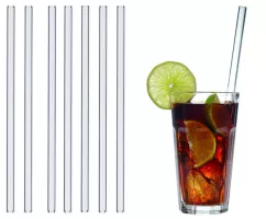 Glas Trinkhalme / Strohhalme