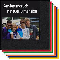 Tissue Servietten ab 100 Stück im Digitaldruck 