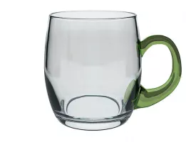 Weinseidel mit grünem Henkel