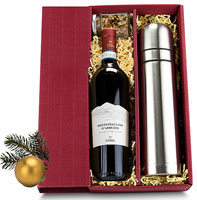Heißer Glühwein für Zwei