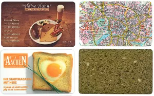 Frühstücksbrettchen aus Resopal Schichtstoff