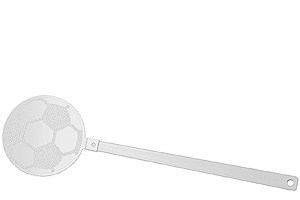Fliegenklatsche FUSSBALL