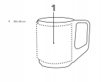 Kössinger Kaffeebecher SOLID mit Sublimationsdruck ab 36 Stück