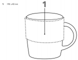 Kaffeebecher ELEGANT ab 36 Stück