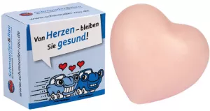 Herzseife "Pfingsrose"