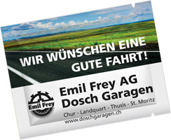 Erfrischungs- oder Reinigungstuch