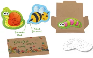 Samenpapier LUSTIGE TIERE