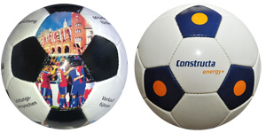 Fußball aus Sythetikleder (wettkampf- u. trainingstauglich)