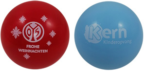 Werbeball aus Vinyl Ø 120 mm