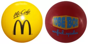 Werbeball aus Vinyl Ø 160 mm