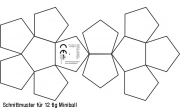 Mini-Ball aus Sythetikledermaterial (Promotion-Miniball)