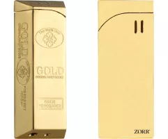 ZORR Metallfeuerzeug GOLDBARREN Piezo
