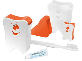 Reise-Zahnputzset GESICHT
