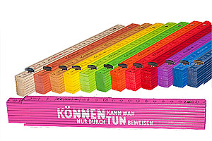 Günstiger farbiger Zollstock G23