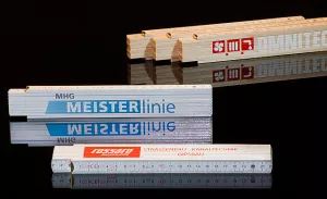 Buchenholz-Gliedermaßstab G21