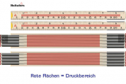 Hultafors 2-m Gliedermaßstab