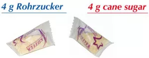 Rohrzucker Tetraeder