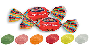 Bonbon im Wickler