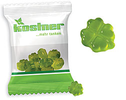 Fruchtgummi Kleeblatt