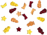 Weihnachtliches Fruchtgummi vegan