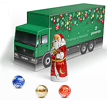Lindt Lindor Adventskalender LKW