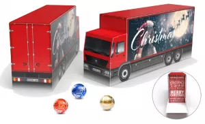Lindt Lindor Adventskalender LKW