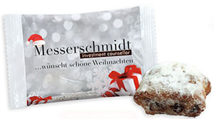 Stollenkonfekt zu Weihnachten