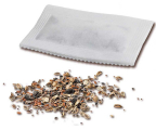 Bienen Klappkärtchen mit Sommerblumenmischung